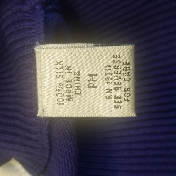 Valerie Stevens petites silk sweater - Picture 4 of 4